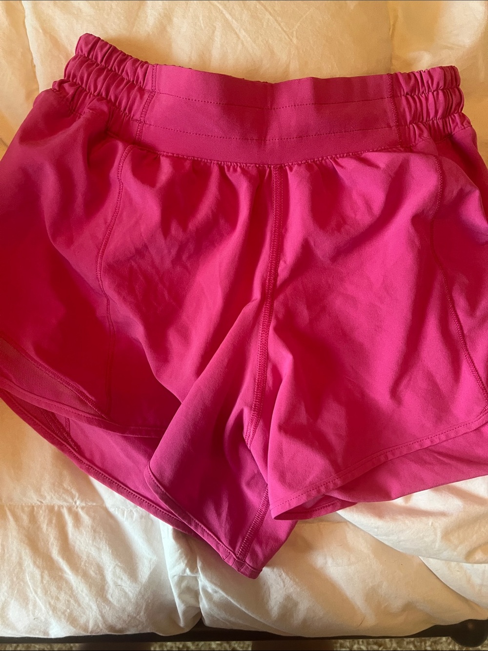 lululemon hotty totty hot pink Athletic Shorts